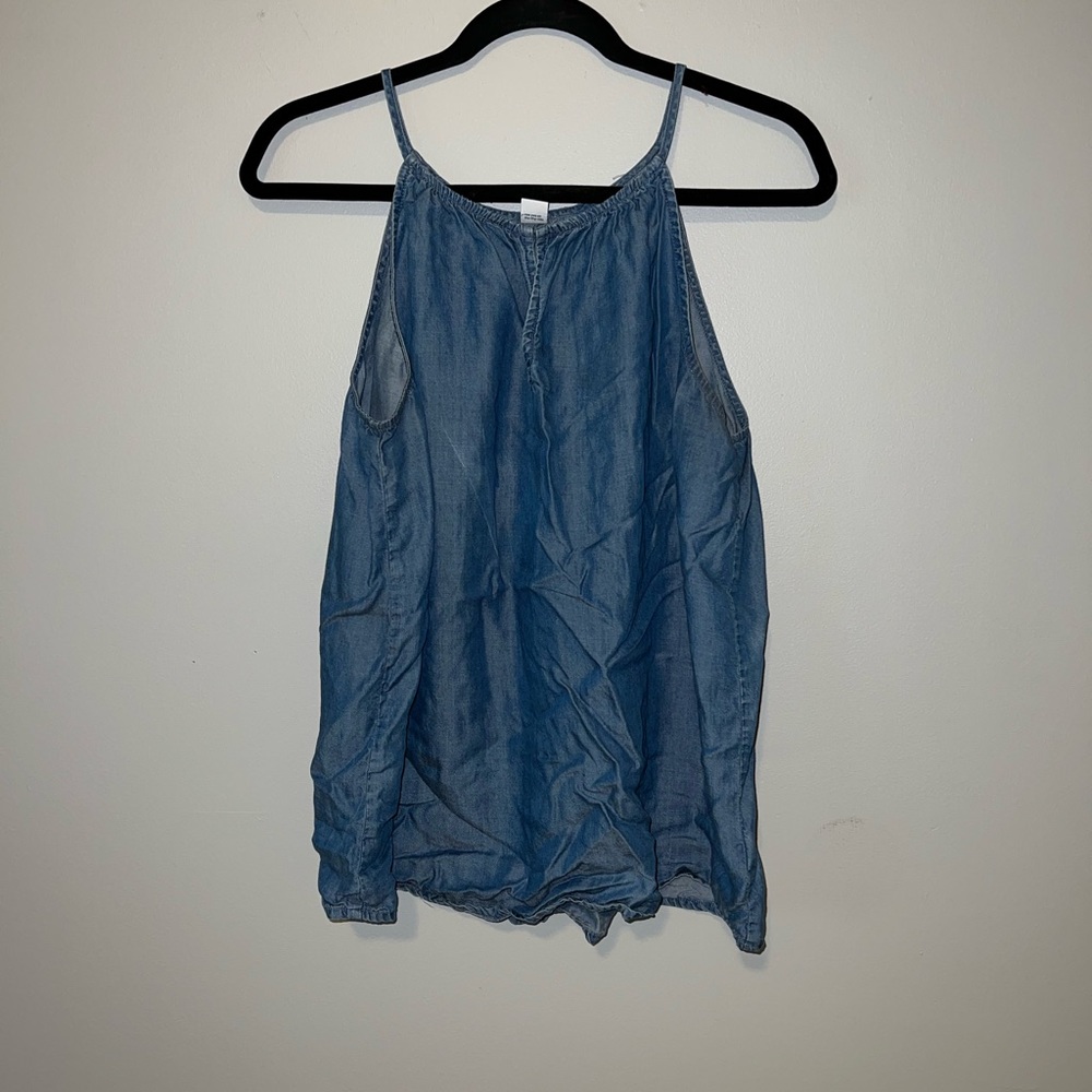 Old Navy denim tank